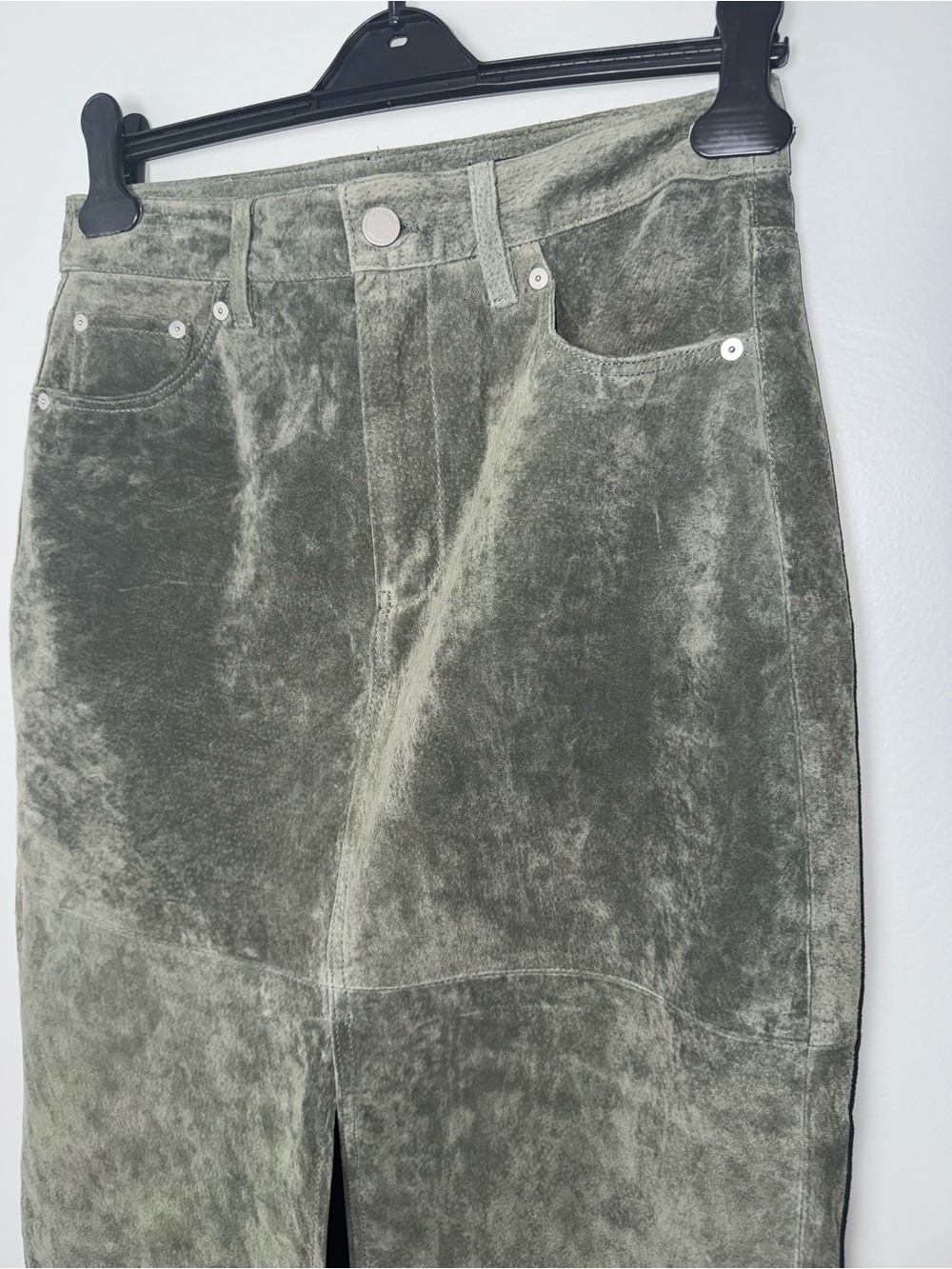 BLANKNYC Suede Maxi Skirt/Size 27 - Picture 5 of 11